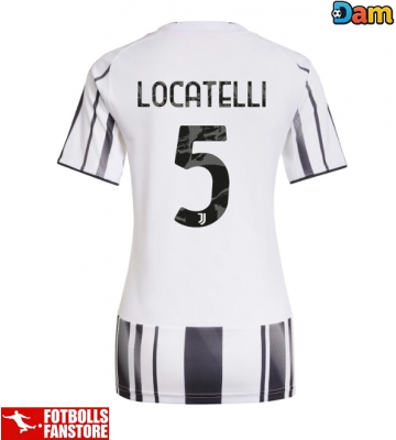 Juventus Manuel Locatelli #5 Hemmatröja Dam 2025-26 Kortärmad
